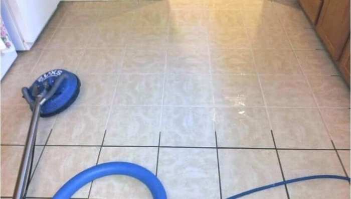 Clean Tile Floors with Vinegar